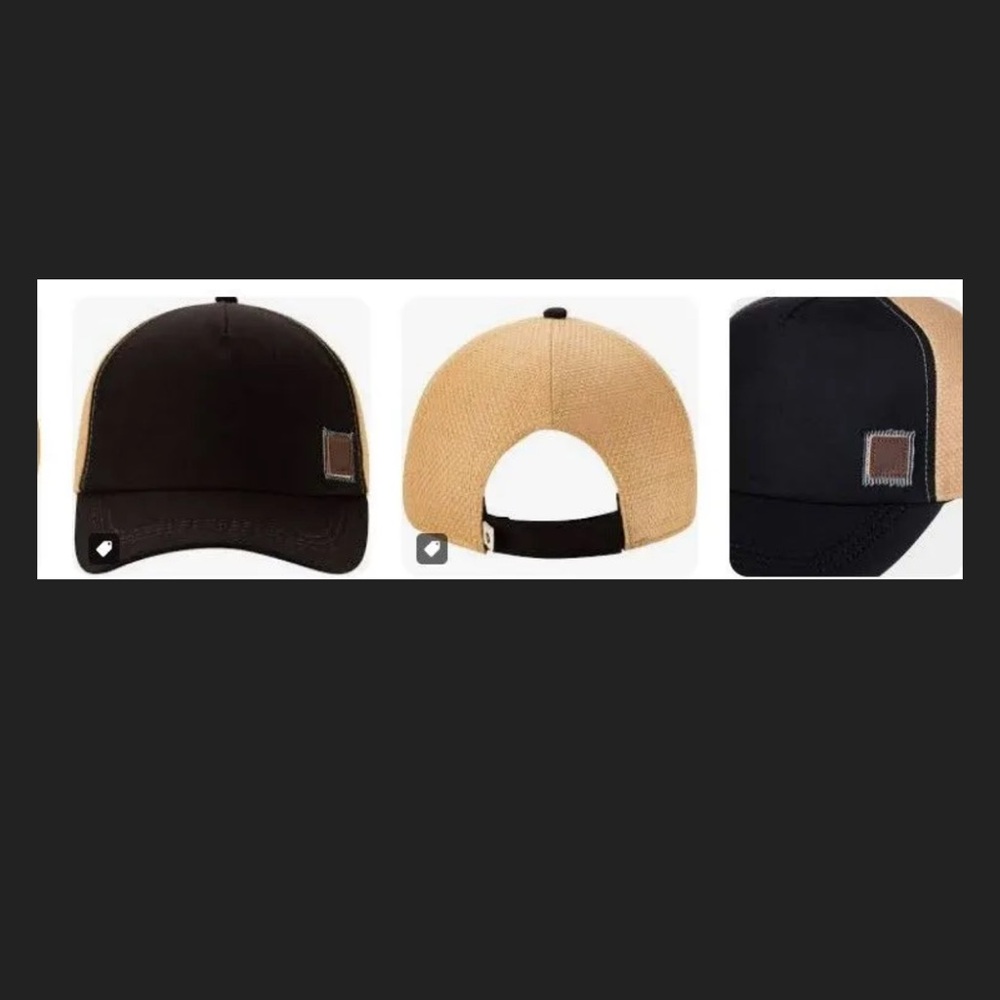 NWT ROXY women’s Incognito Black and Tan hat. - Picture 2 of 2